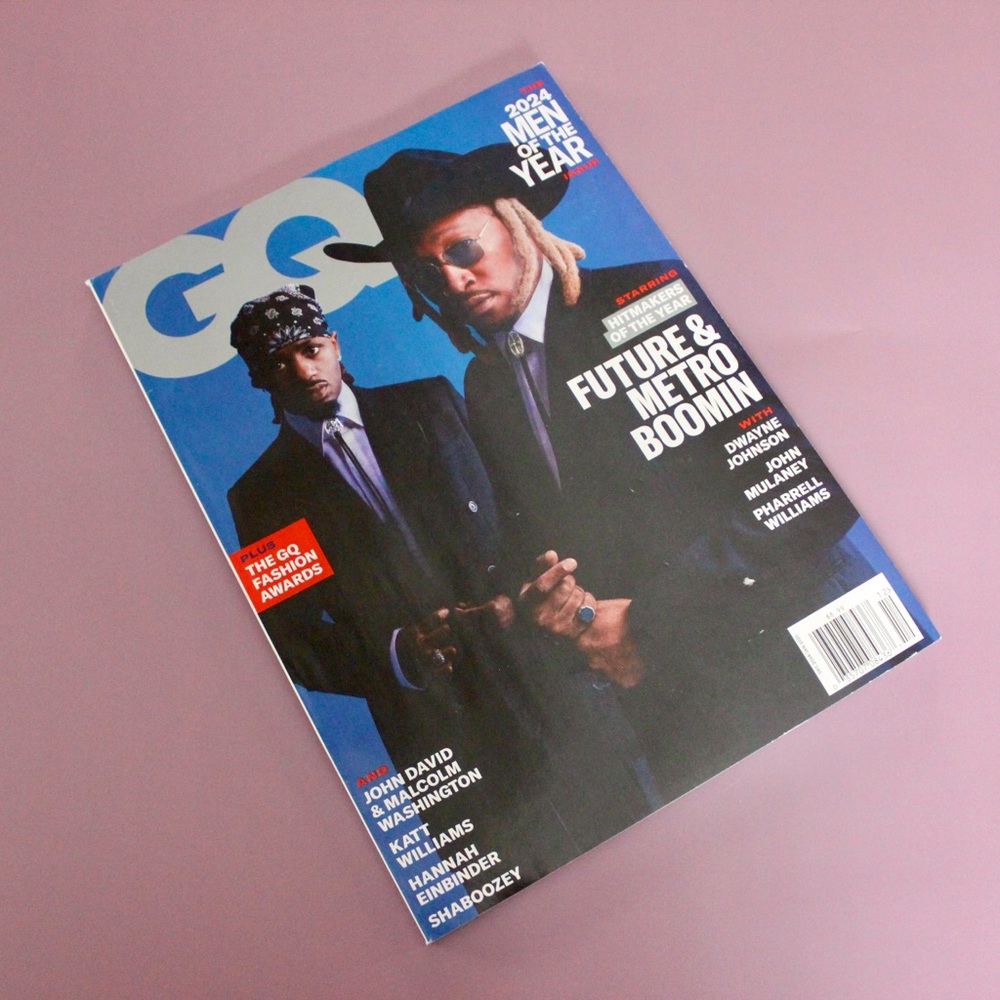 GQ Magazine Featuring Future & Metro Boomin 2024